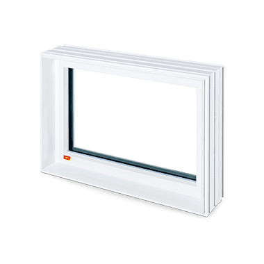 Meathermo Aqua kozijnraam met vast glas